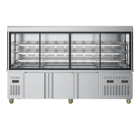 Vitrine Réfrigérée Commerciale Personnalisable YINZHENG pour Hot Pot et Malatang – Idéale pour Restaurants