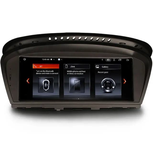 Erisin ES3860I IPS 안드로이드 12 자동차 스테레오 GPS BMW E90 E91 E92 E93 E60 E61 E63 E64 CIC 카플레이 자동 라디오 DVD 자동차 플레이어
