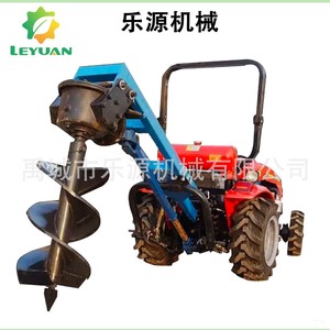 Earth <b>Auger</b> Tractor Mounted <b>Drill</b> With Spiral Bit For Tree Planting And Post Hole Digging - Product Image 2