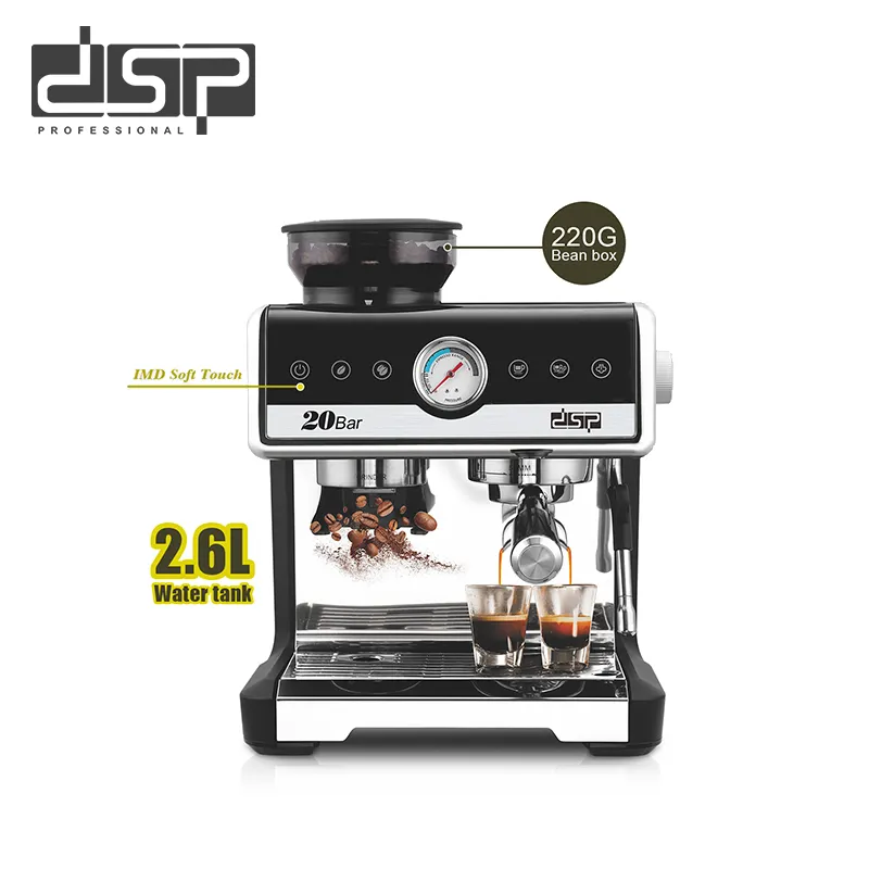 DSP Hot Sale Profession elle Espresso maschine Automatische 20-bar-Maschine Espresso maschine mit 2,6 l Tank-Kaffee maschine