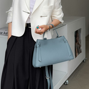 Borsa da <span class=keywords><strong>Donna</strong></span> <span class=keywords><strong>in</strong></span> Vera Pelle di Alta Qualità, Lussuosa e alla Moda, Grande Capacità, <span class=keywords><strong>in</strong></span> Pelle Bovina di Prima Scelta - Product Image 4