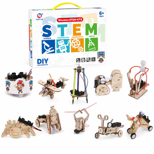 ชุดหุ่นยนต์ STEM ไม้ OKYN-Y2110 รุ่น 10 แบบ ชุดประกอบหุ่นยนต์หลากหลายรูปแบบ สำหรับโรงเรียน ผู้จัดจำหน่ายเพื่อการศึกษา - Product Image 3