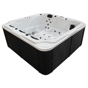 Lujoso EE. UU. Acrílico Whirlpool Spa Bañera Hidromasaje 4 Personas Bañera de hidromasaje al aire libre - Product Image 3
