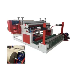 Máquina cortadora de papel estrecho, rollo de kraft de corte automático