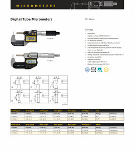 OEM Asimeto <b>Micrometer</b> Innovative Modular Design Interchangeable Anvil System High Flexibility and High Value Global Brand - Product Image 6