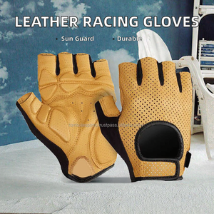Gants de moto unisexes en cuir PU, poignées sportives, respirants, coupe-vent, compatibles avec les écrans tactiles, pour la conduite hivernale - Product Image 2