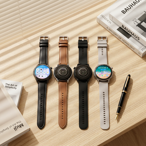 M13 Full Touch Round Screen Smart Watch 256M Memory Store Music Reloj BT Call I30 Pro Max Suit Smart Watch - Product Image 1