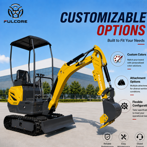 Mini Escavatore FULCORE a Bassa Mora di Guasto con Controllo Pilota e Risposta Rapida per Scavi di Fondamenta e Costruzioni Civili - Product Image 1