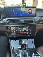 Panel Kontrol AC Konsol Tengah Mobil LCD Upgrade Layar Sentuh untuk BMW 5 F10 2010 2011 2012 2013 2014 2015 2016 2017 GT F07