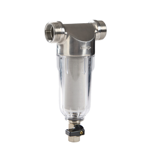 Ngoài trời thép không gỉ dòng chảy lớn toàn bộ nhà lọc nước Hướng dẫn sử dụng hộ gia đình tap nước giếng lọc nước loại bỏ trầm tích - Product Image 2