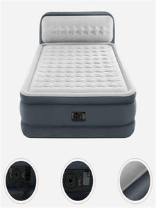 <span class=keywords><strong>Intex</strong></span> 64448 Kasur Angin <span class=keywords><strong>Queen</strong></span> <span class=keywords><strong>Ultra</strong></span> <span class=keywords><strong>Plush</strong></span> Cooling Headboard Lipat Konvertibel Fiber-Tech RP Pompa Terintegrasi Hotel Rumah Sakit Taman Gym - Product Image 3