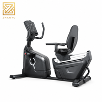 Vélo d'exercice à résistance à l'air ZY Commercial, vélo de fitness cardio complet pour la gym, entraînement HIIT, personnalisation OEM