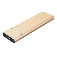 X323 -1 SSD Eksternal USB 3.0 Solid State Drive 1TB-32TB Port Ekspansi SATA Casing Logam untuk Desktop Baru 2TB