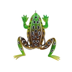 <span class=keywords><strong>Esche</strong></span> da Pesca a Forma di Rana, <span class=keywords><strong>Esche</strong></span> Morbide 65mm/19g GALLEGGIANTI in Silicone, Esca Artificiale con Confezione Blister - Product Image 5