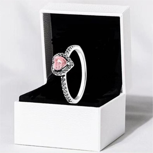 خاتم نحاسي أبيض مطلي بالذهب الوردي مع حجر أحمر طبيعي لامع للنساء في الحفلات، توريد حصري عبر الحدود - Product Image 1