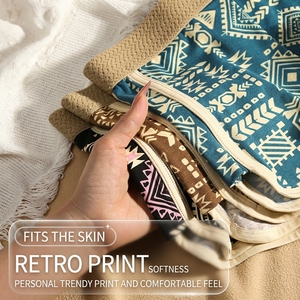 Mutande da <span class=keywords><strong>Uomo</strong></span> in Stile Etnico Retrò, Traspiranti in Cotone e Spandex, Comode <span class=keywords><strong>Boxer</strong></span> alla Moda - Product Image 2