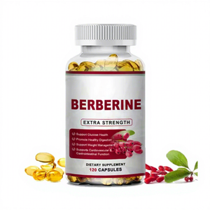VitaSpring OEM Berberine Soft Capsule Suplemen Herbal Kayu Manis Ceylon 500mg Kapsul Softgel Berberine - Product Image 1