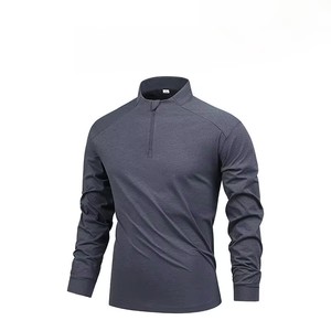 Camisetas de Manga Larga para Correr, Secado Rápido, Absorben la Humedad, Protegen del Sol, Transpirables, con Logotipo Personalizado, para Fitness al Aire Libre - Product Image 3