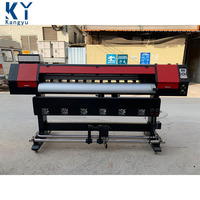 Impresora de Inyección de Tinta Eco Solvente de Formato Grande para Lonas, Vinilos, Pósters, con Cabezal de Impresión Dx5, Dx7, Xp600, de 1.6m, 1.9m, 2.6m, 3.2m