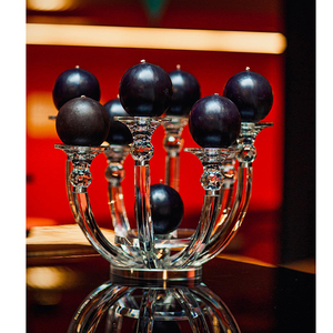 <strong>Table</strong> Top Candelabra <strong>Wedding</strong> Center <strong>Piece</strong> Flower Vase Holder 8 Arms Glass <strong>Wedding</strong> Candle Holder Candlestick for Decorations - Product Image 5