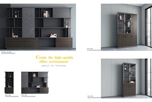 خزائن كتب زجاجية للأثاث المكتبي بالجملة عبر الإنترنت ، خزانات تعبئة - Product Image 3