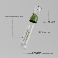 Flacon cosmétique sous vide en plastique AS de 120 ml, couleur personnalisée KAIGE, flacon pompe sans air pour lotion, sérum pour le visage, crème, soins de la peau