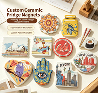 Magnet Kulkas Keramik Cetak Souvenir DIY Tahan Air, Personal, Custom, Laris untuk Hadiah Promosi