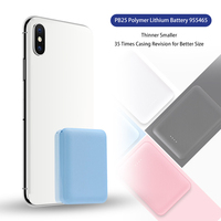 Chargeur portable mini poche avec logo personnalisé, batterie externe 5000 mAh, bloc d'alimentation avec double sortie USB, chargeur de téléphone, batterie externe