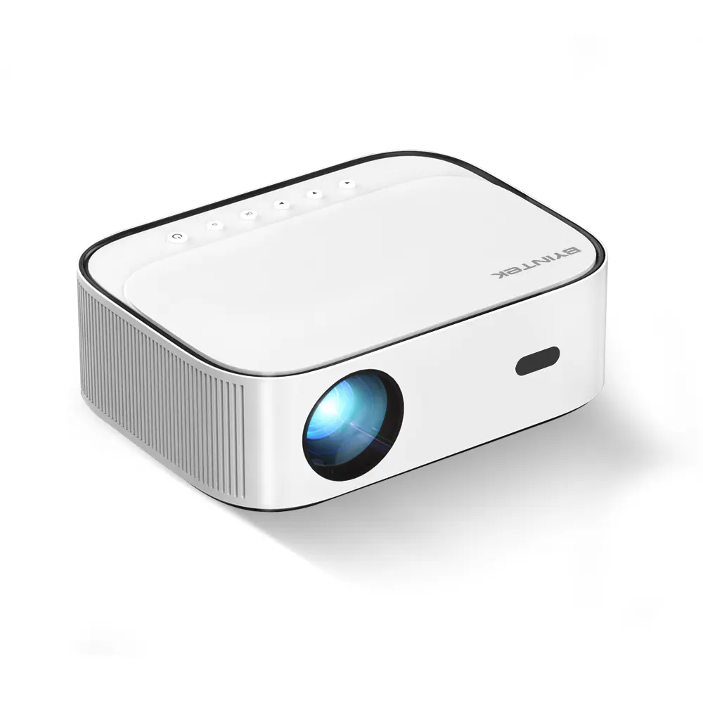 Factory OEM BYINTEK K45 Smart WiFi Android Full HD 1080P lAsEr LED LCD Video 3D 4K Projector 4K Cinema(40USD More for Android)