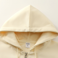 Sudadera con Capucha y Cremallera Completa con Logotipo Personalizado, Corte Regular, Impresión Digital, Bordada, Impermeable, Unisex, Ropa Casual Urbana para Hombre y Mujer