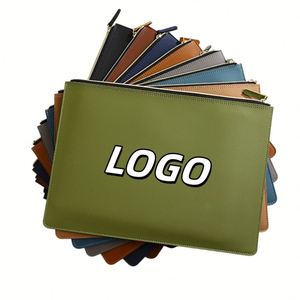 Carpeta de PU A4 X515, Gran Capacidad, Bolsa de Archivo con Cierre de Alta Calidad, Personalizable con Logotipo Empresarial de Alta Gama para Reuniones, Negocios, Estudiantes - Product Image 1