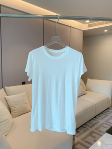 T-shirt girocollo 100% Tencel Lyocell da <span class=keywords><strong>donna</strong></span>-<span class=keywords><strong>magliette</strong></span> comode <span class=keywords><strong>eleganti</strong></span> e traspiranti estive - Product Image 5