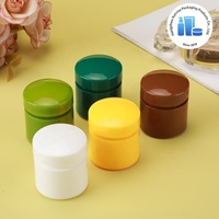 Pot cosmétique vide blanc 10g en plastique PP, emballage pour lotion, crème contour des yeux, masque facial, gommage corporel, contenants de stockage pour soins de la peau avec couvercle à vis