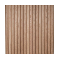 Panneaux muraux intérieurs en bois massif 3D de haute qualité, imperméables, insonorisés, prêts à installer, design minimaliste, design graphique