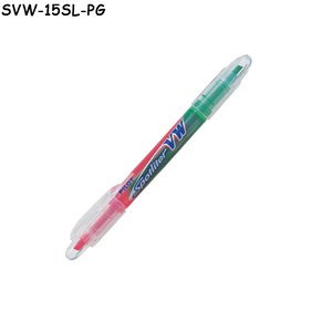Marcador para Pizarra Blanca Serie SVW-15SL, Punta Oblicua de un Solo Color, Tinta Permanente para Oficina y Escuela, Escritura de Doble Cara de 3.3 mm, Japón - Product Image 4