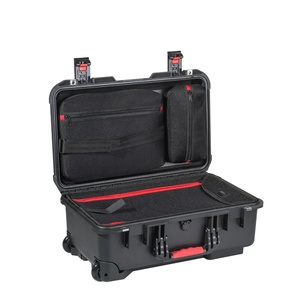 <span class=keywords><strong>Valise</strong></span> de photographie antichoc pour grand objectif d'appareil photo, étanche, à roulettes, en plastique rigide, boîte de rangement avec mousse - Product Image 1