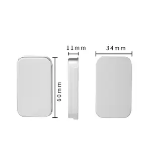 Boîte coulissante recyclable en fer blanc pour savon parfumé solide menthe Usine Vente en gros Personnalisé Petit Rectangle vide Boîte métallique avec couvercle coulissant