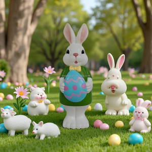Factory <b>Easter</b> Party <b>Gift</b> Rabbit Plastic <b>Gift</b> for <b>Easter</b> Decorations - Product Image 1