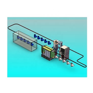 สายพ่นเคลือบผงอัตโนมัติ ระบบเคลือบผงแบบฟลูอิไดซ์เบดสำหรับรั้วตาข่าย คุณภาพเยี่ยม - Product Image 6