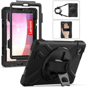 Custodia Rigida Antiurto con Tracolla per <span class=keywords><strong>Lenovo</strong></span> <span class=keywords><strong>Tab</strong></span> M8 4a Gen 2023 TB300, Protezione Completa per Tablet - Product Image 4