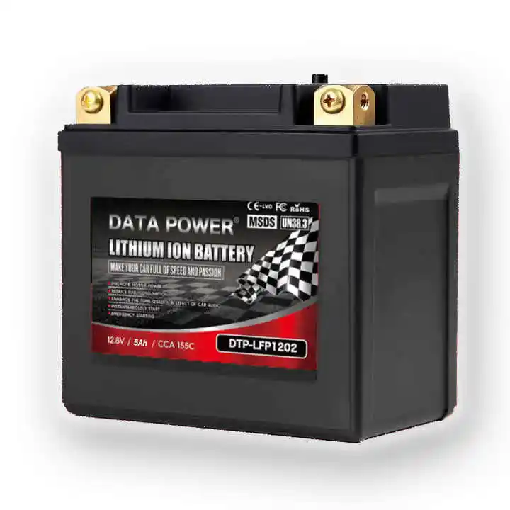 Bateria recarregável do íon do lítio do OEM 12V 20A manutenção 12V 6Ah 8Ah Lifepo4 do íon do lítio do motor bike para a motocicleta