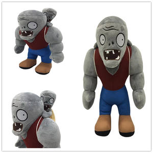 Vente en gros de jouets en peluche Plants Vs Zombies de style de poupée de jeu <span class=keywords><strong>PVZ</strong></span> - Product Image 3