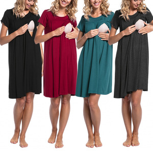 Vestido de Maternidad para Hospital, Estilo Línea A, para Parto y Posparto, Directo de Fábrica - Product Image 2