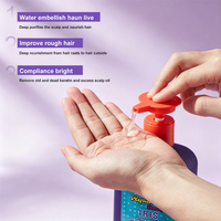 Shampooing réparateur anti-frisottis et nettoyant corporel, gel douche parfumé à la rose et à l'huile d'olive, pour des soins quotidiens doux des cheveux et de la peau