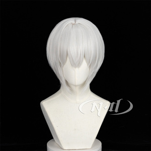 เอ็นดี โทโมเอะคอสเพลย์วิกผมอะนิเมะคามิซามะ คิสผมสีขาวเงินสีน้ำตาลอ่อน 130% ความหนาแน่นทนความร้อนฮาโลวีนคอมมิคคอนคอเซอร์ - Product Image 3