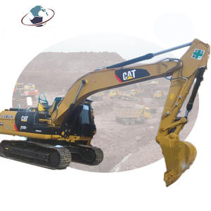 เครื่องขุดดินใช้ระบบไฮดรอลิกตีนตะขาบน้ำหนัก20ตัน320e 320D 320gc 320รถขุดใช้แล้ว - Product Image 1