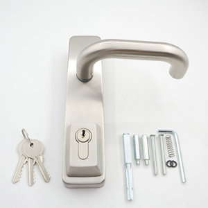 Cerradura de manija de puerta embellecedora de palanca de acero inoxidable 304 Nice Grip con certificado UL CE con llaves para dispositivo de salida de pánico - Product Image 5