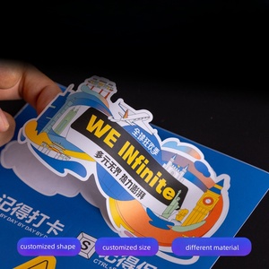 Personalizzato Logo adesivo adesivo in vinile <span class=keywords><strong>Pvc</strong></span> lettera Die taglio adesivi per la promozione - Product Image 4