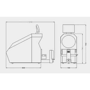 Proyector de perfil horizontal 340mm VERSIÓN GXL - Product Image 1
