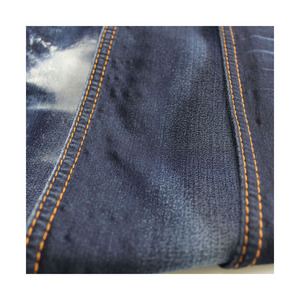 Tela textil africana con diseño de compra, tela elástica mecánica de colores, tela vaquera Tc tejida de algodón, telas vaqueras de 8 Oz para camiseta de mujer - Product Image 1